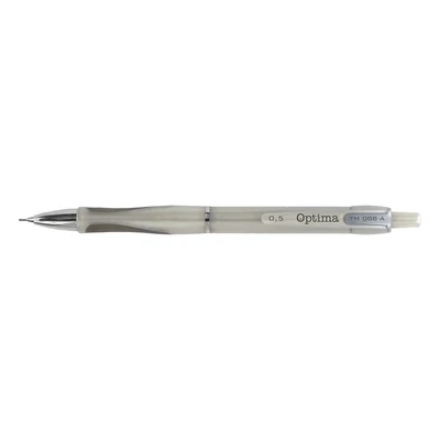 Nyomósirón OPTIMA 0,5mm ezüst + grafitbél 0,5mm HB
