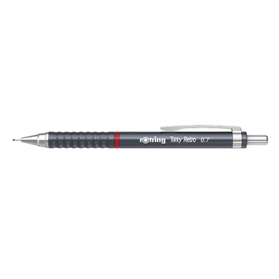 Nyomósirón ROTRING TIKKY Retro 0,7 mm szürke