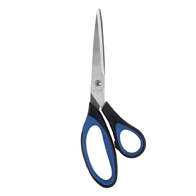Olló irodai SPOKO S0537 21cm szimmetrikus fekete-kék