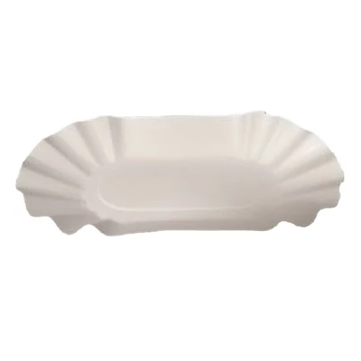 Papírtálca ovális nagy krumplis 10x20cm 250 darabos