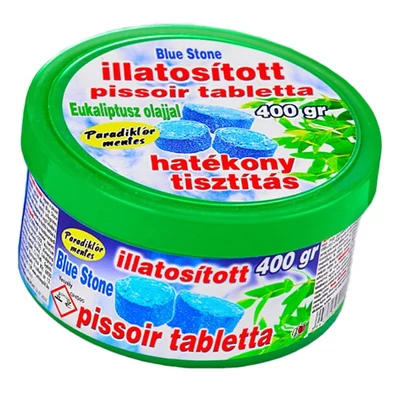 Piszoár tabletta illatosított Blue Stone 400 g
