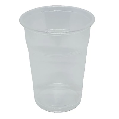 Pohár eldobható műanyag 4 dl víztiszta PP  50 darabos