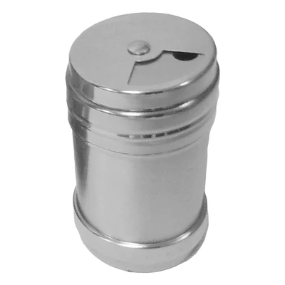 Sószóró üveg és inox 8 cm