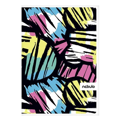 Spirálfüzet kockás NEBULO L-Design A/4 70 lapos