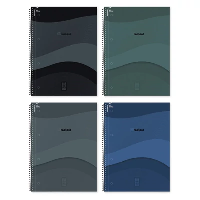 Spirálfüzet vonalas Gradient A/4 70 lapos vegyes minták