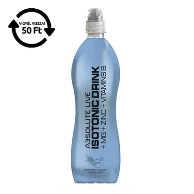 Sportital ABSOLUTE LIVE Izotóniás ital erdei gyümölcs 900 ml DRS