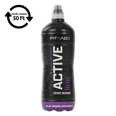 Sportital FITRADE Active line kékszőlő-málna 1 L DRS