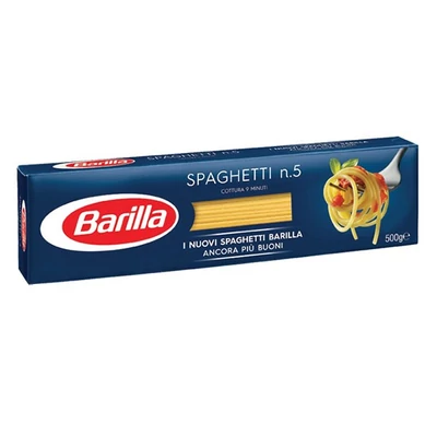 Száraztészta BARILLA spagetti N5. 500 g