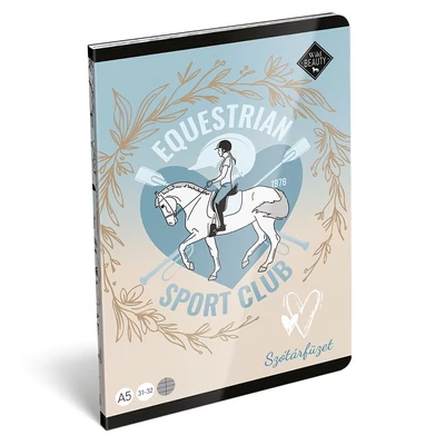 Szótárfüzet LIZZYSULI A/5 32 lapos 31-32 Wild Beauty Sport Club