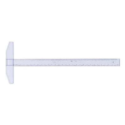 T-Vonalzó ARISTO fix fejjel 75 cm víztiszta