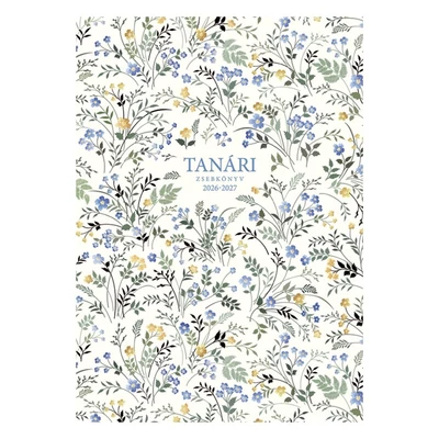 Tanári zsebkönyv TOPTIMER P200 papírborító A/5 heti 145x205 mm Kisvirág 2026-2027