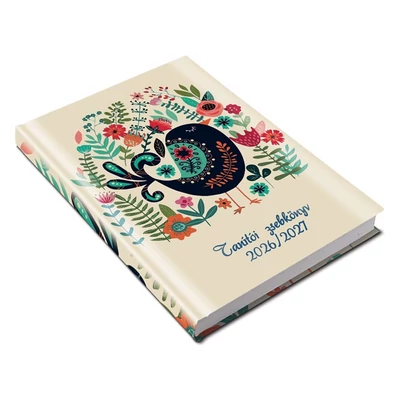 Tanítói zsebkönyv REALSYSTEM papírborító A/5 heti madár 2026-2027