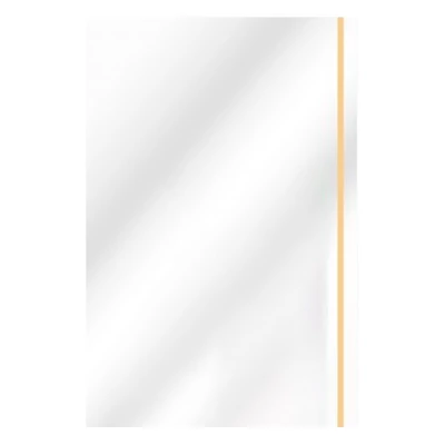 Tankönyvborító A/5 öntapadós csíkkal víztiszta 60mic 45x26 cm 10 darabos