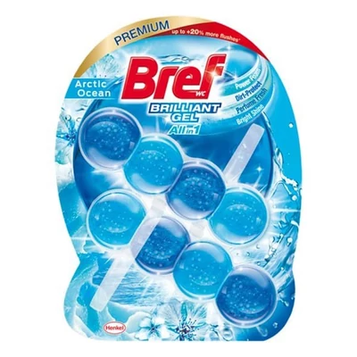Toalett illatosító golyó BREF Brilliant Gel Arctic Ocean 2x42 g