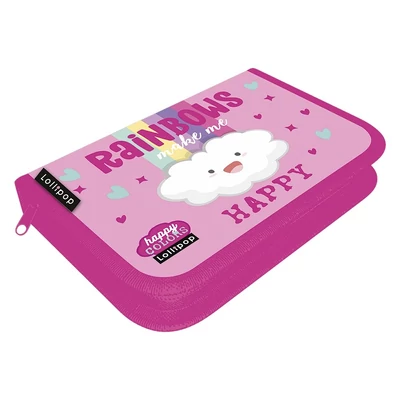 Tolltartó LIZZYSULI 2 klapnis üres varrott Lollipop Rainbow