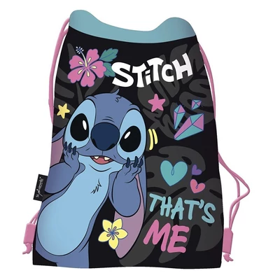 Tornazsák Lilo és Stitch fekete