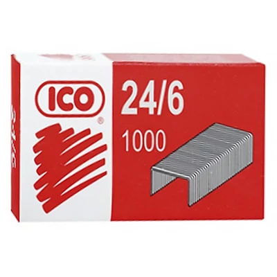 Tűzőkapocs ICO 24/6 1000 darabos