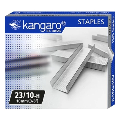 Tűzőkapocs KANGARO 23/10 1000 darabos