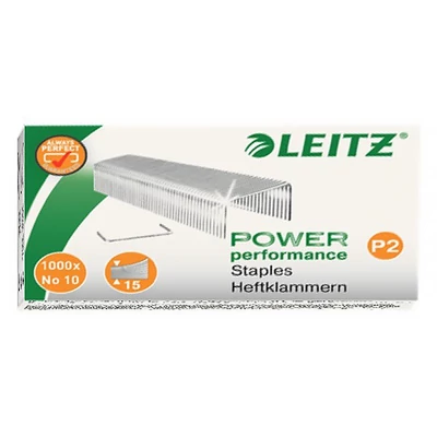 Tűzőkapocs LEITZ P2 No.10 1000 darabos