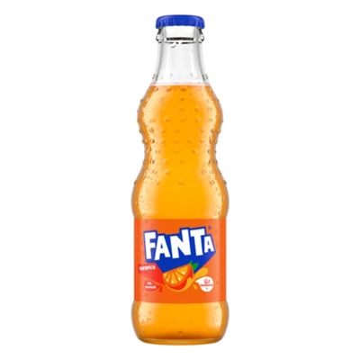 Üdítőital szénsavas FANTA Narancs üveges 0,25L DRS