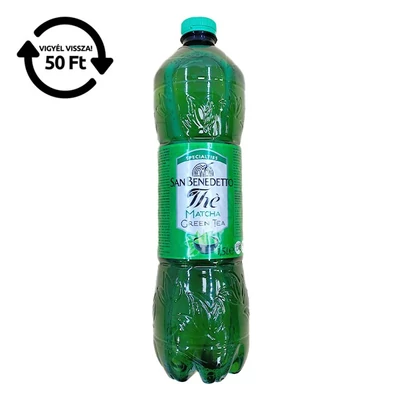 Üdítőital szénsavmentes SAN BENEDETTO Ice Tea Zöld 1,5L DRS