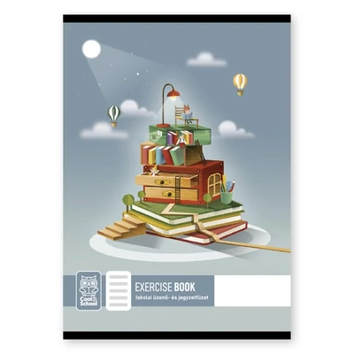 Üzenő- és jegyzetfüzet A/5 32 lapos Iskolai