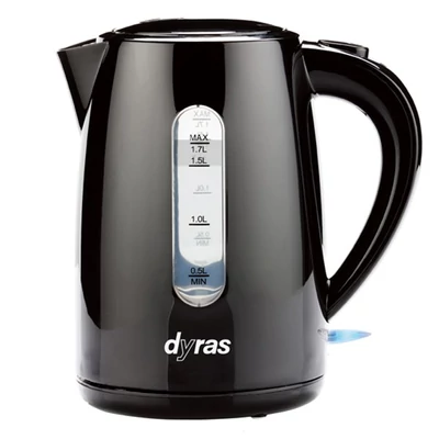 Vízforraló DYRAS WK-1308B 1,7 liter fekete