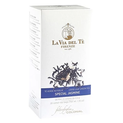 Zöld tea LA VIA DEL TÉ jázmin 20x2,5 g
