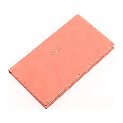 Zsebnaptár REALSYSTEM Bolero P fekvő sárga lapos púder 2021.